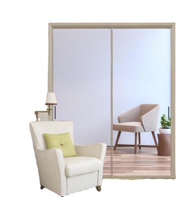 China Modern Aluminum Profile Interior Cavity Sliding Glass Casement Glass Door for sale