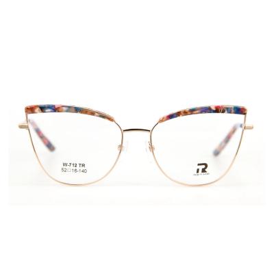 China Fashion Simple Color Marble Eyeglass Frames Glass Optical Eyewear Glass Frame For Woman for sale