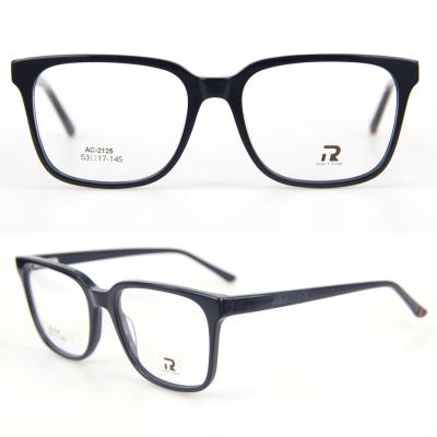 China Men's Classic Rectangular Classic Unisex Acetate Woman Optical Frames for sale