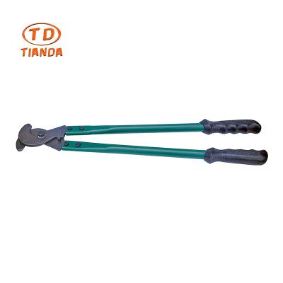 China Labor Saving Hardware Tools TIAN DA Long Arm Cable Cutters Cable Shears Promotion Cutting Tools Metal Trunking Rachet for sale