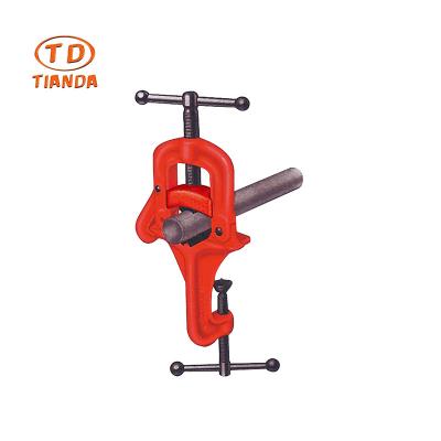 China TIAN DA Heavy Duty Ductile Casting Hardware Tools Bench Yoke Vise American Type Bench Yoke Tool Pipe Vise for sale