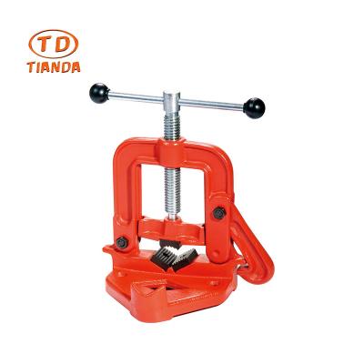 China Hardware Tools TIAN DA Pipe Vice Self Locking Machinery Tool Hand Tool Easy Best Good And High Quality To Work Pipe To Maintain Vice for sale