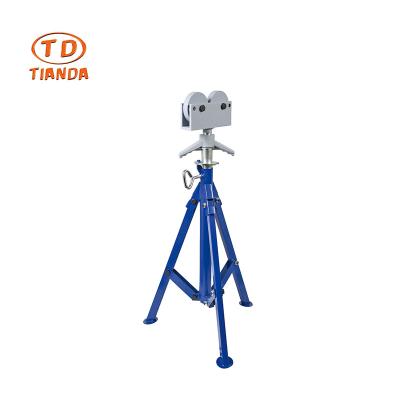 China Hardware Tools TIAN DA Pipe Tri Bracket Chain Vise use with ridgid threader for good price pipe vise for sale