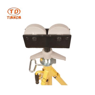 China Hardware Tools TIAN DA Factory Adjustable 0.5-12 Inch Roll Pipe Stand Height 32