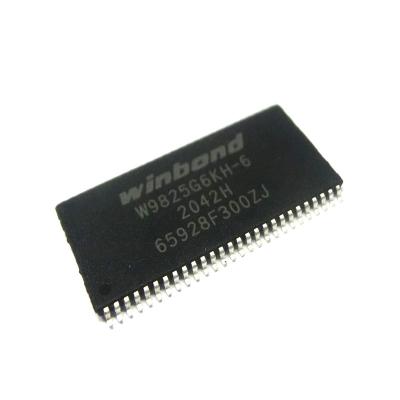 China / Integrated Circuits (ICs) 256Mb Parallel 54-TSOP II SDRAM Memory IC W9825G6KH-6 for sale