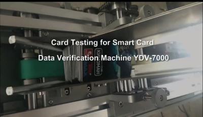 China Smart Card Data Checking Proofreading QC Machine voor RFID-kaartchip YDV-7000 Te koop