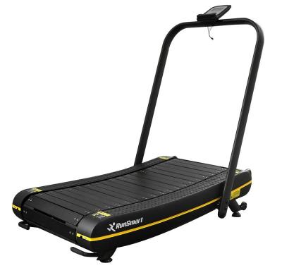 China Home use fitness running home machine unmotorized treadmill foldable innvoation curved treadmill new with best price for sale