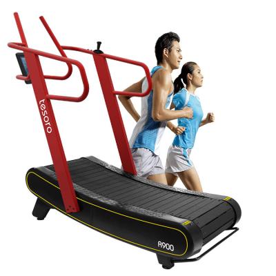 China Eco-Friendly Curve Treadmill Suitable For Manual HIIT Treadmill For Running Machine Best Commercial Use Prices Perfect For Sprint Jogging for sale