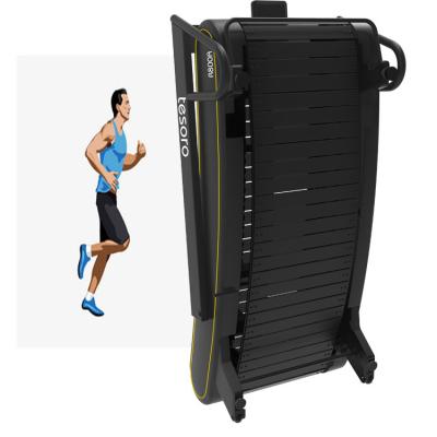 China 2022 newest design body training gym machine home uses curved treadmill running strong foldable gym equipment and commercial eco-friendly for sale