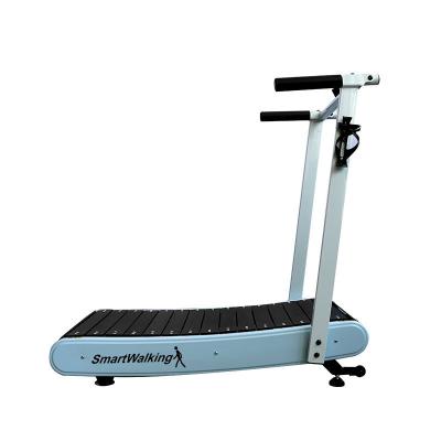 China Home Smart Walking Manual Foldable Curved Mini Treadmill Protection No Motor Machine Bodybuilding Home Use Treadmill for sale