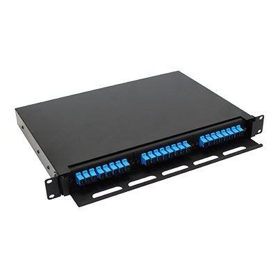 China 24 Cores Optical Distribution Frame ODF Fiber Panel Rack Mount for sale