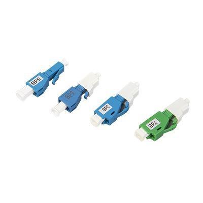 China LC UPC Atenuador de fibra óptica 5 dB 7 dB 10 dB 15 dB 20 dB Azul en venta