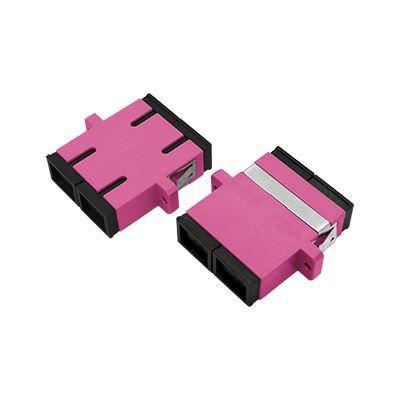 Κίνα Πιόλε SC προς SC Adapter OM4 SC SC Duplex Adapter με φλάντσα προς πώληση