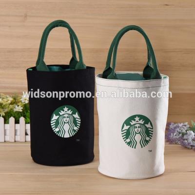 China Eco - Friendly Canvas Shopping Bag Cylinder Shape , Tote Bag Cotton Canvas for sale