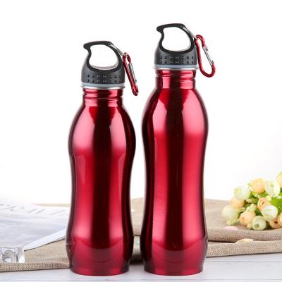 China Viable Custom Logo Stainless Steel Gourd Shape Outdoor Drinking Bottle for sale