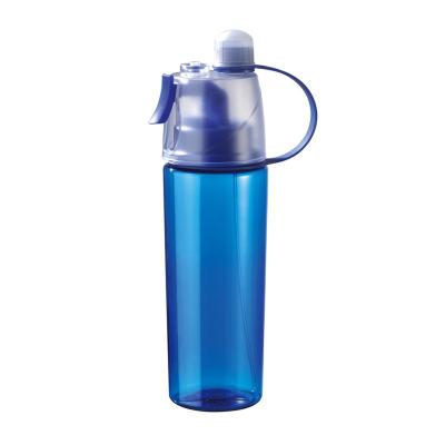 China 600ml Outdoor Custom Logo Sport Tritan Spray Mist Drinking Water Bottles for sale