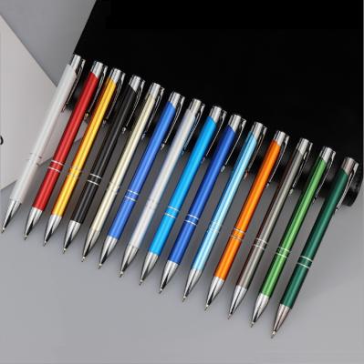 China office & School Pen Factory Direct Sales Custom Metal Retractable Ballpoint Pen for sale