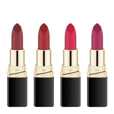 China Waterproof Miss Rose 42 Colors Nude Lipstick Matte Black Lipstick Square Lipstick Tubes for sale