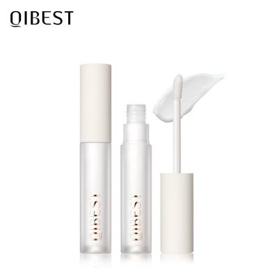 China Moisturize QIBEST Moisturizing Female Anti-Cracking Lip Milk Shea Lipstick Base Lip Balm for sale