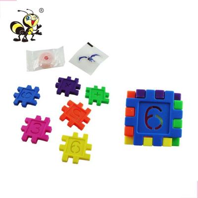 China Promotional Toys Diy Educational Box Blocks Promotional Toys Containers With Little Kids Tattoo Plastic Mini Sweet Container Candy Toys for sale