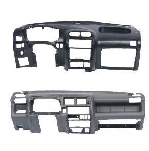 China Auto Dashboard Plastic Injection Molded Parts with Steel P20 S136H for sale