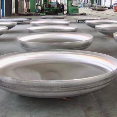 China Pressure Vessel Tank Head Dished End Caps Stainless Steel Pipe End Caps for sale