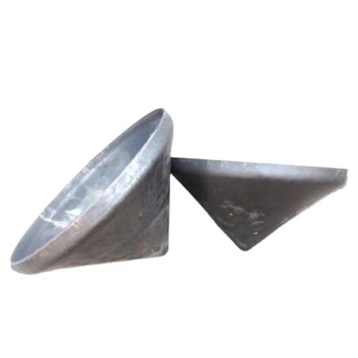 China ASME Boiler Steel Tank Weld Ends Dished Taper Pressed Head for sale