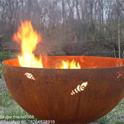 China Wholesale Diameter 60/80/90/100cm Diameter 60/80/90/100cm Oil Bowl Fire Pit / Outdoor Steel Fire Bowl for sale