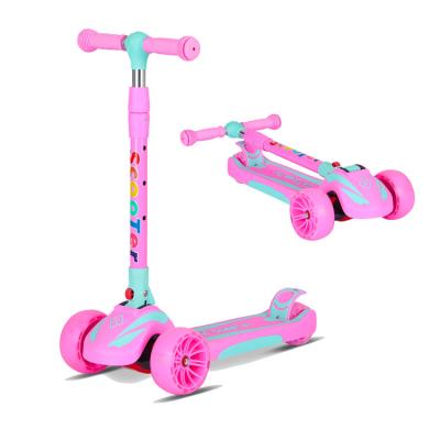 China Ride On Toy Baby Toys Factory Wholesale Cheap Foot Power 3 Wheels Kids Scooter Shape China for sale