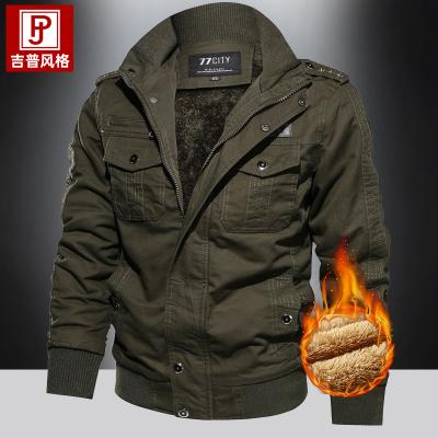 China QUICK DRY FNZ-0003-2 2021 high quality men's jackets and coated warm military leather jacket winter fleece jackets thicken for sale