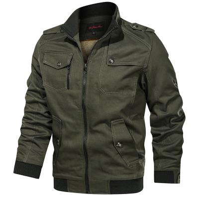 China QUICK DRY FNZ-0003-3 2021 high quality men's jackets and coated warm military leather jacket winter fleece jackets thicken for sale