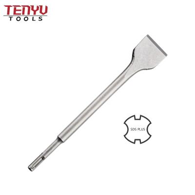 China MASONRY Factory Price Carbide Stone SDS Plus Flat Chisel For Concrete Masonry Tile Removing for sale