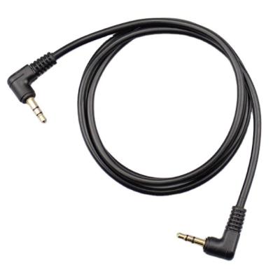 China Car OEM Factory Male To 90 Aux Audio Mono Jack Stereo Cable. 3.5mm Degree Male Right Angle For Car for sale