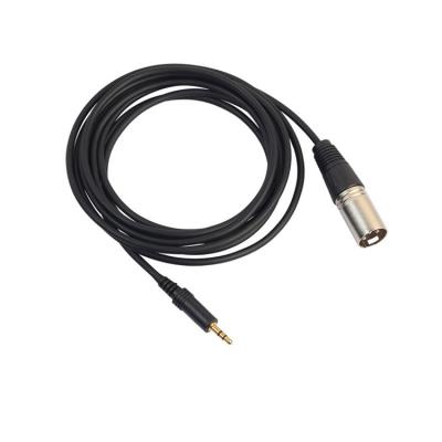 China HOME THEATER 3.5mm to XLR/TRS Audio Cable 3.5mm Jack Male Stereo to Female XLR Adapter Audio Cord for sale