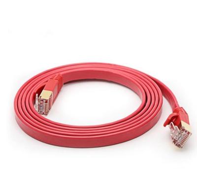 China pure copper conductor sstp shielded utp cat7 rj45 network lan cable patch cord for sale