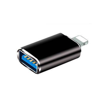 China Mini Portable USB 3.0 Female OTG Adapter For iPhone OTG Converter Data Sync Adapter for sale