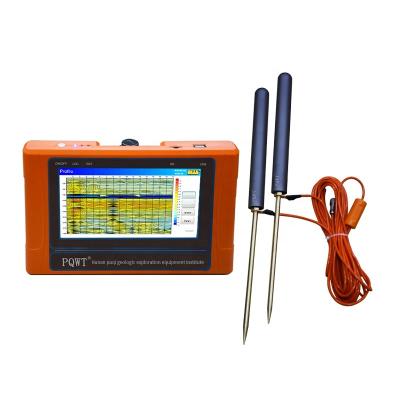 China Drill Well Price PQWT-TC300 Best Leak Detection Underground Water Detector Portable Deep Groundwater Finder for sale