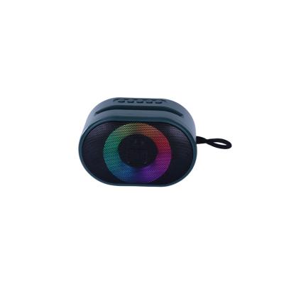 China LED Flashing light 2024 Outdoor Bluetooth Speakers Ipx5 Waterproof And Dustproof Wireless Speaker Rgb Lights For Party Beach for sale