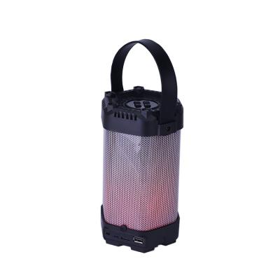 China LED Flashing light Factory private mold new fashionable design colorful led lights outdoor mini bazooka speaker for sale