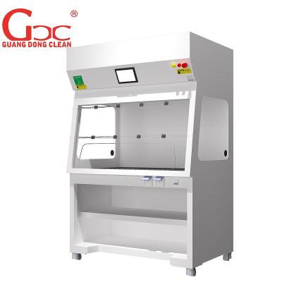 China Laboratory Laminar Fume Hood Cupboard PP Ductless Fume Hood Cabinets zu verkaufen