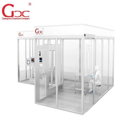 China Pharmaceutical 30㎡ Area FFU Class 1K Prefab Cleanroom for sale