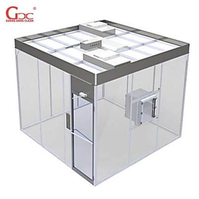 Chine Cleanroom en acier de construction préfabriquée de la classe 10 du cadre ISO4 de profil/pièce propre aseptique à vendre