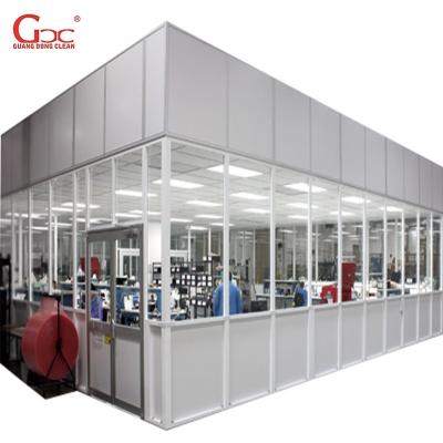 Cina locale senza polvere prefabbricato di 220V 60HZ/locali senza polvere modulari Softwall della classe 100 in vendita