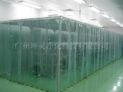 China ISO-Klasse 8 Stofvrij Modulair Prefabcleanroom Hoog rendement Te koop