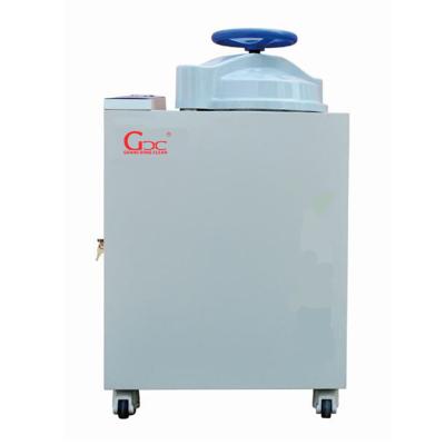 China Esterilizador vertical de acero inoxidable de la autoclave de vapor de la presión para el laboratorio en venta