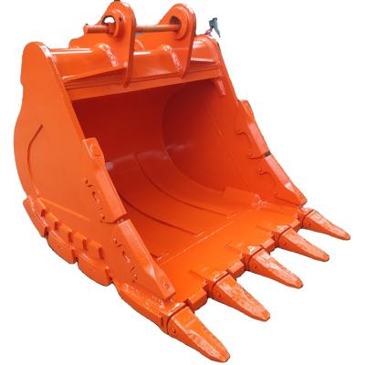 China Excavator Machinery Attachment Manufacturer Direct Supply ZX250 Excavator Rock Bucket for sale