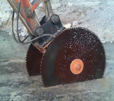 China Machinery Repair Shops China Manufacturers High Standard Trench Witch Rock Saw With 2000mm Saw Blade for sale