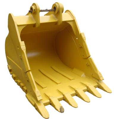 China Construction Equipment Machinery Spare Part Excavator Bucket Digging 330c Rock Bucket Excavators 1 CBM Bucket Excavator for sale