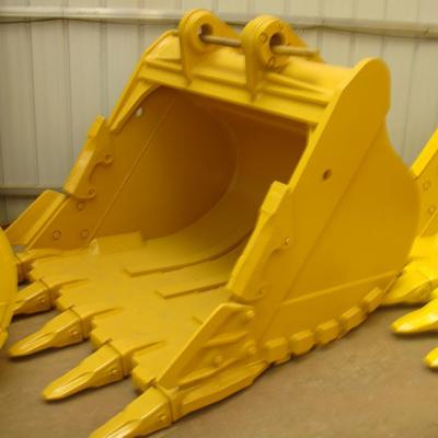 China High quality machinery repair shops factory supply spare parts with double cutting edges 1.4m3 head rock bucket for CAT 324D excavator for sale