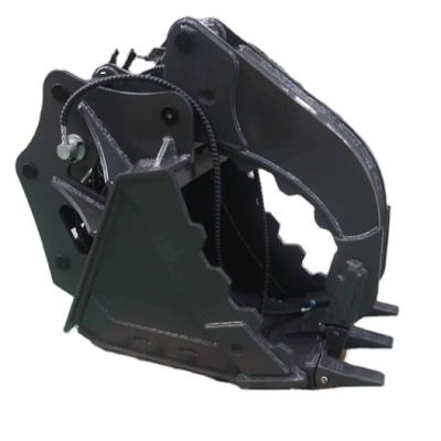 China Crawler Excavator Attachment Thumb Bucket For Each Excavator Model for sale